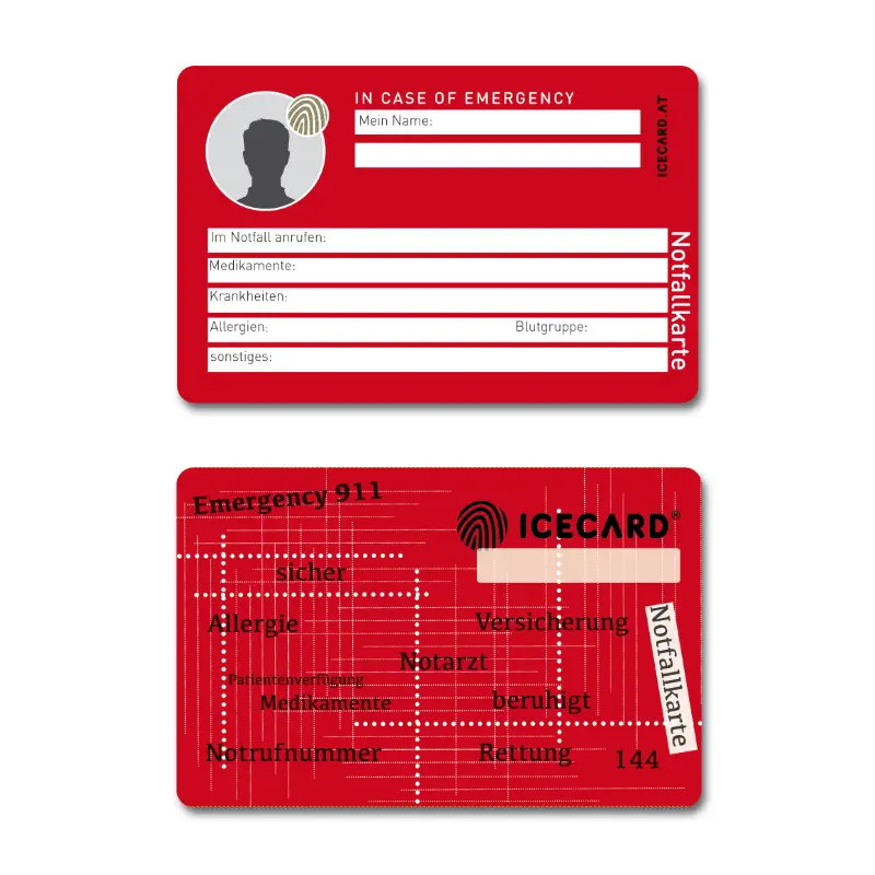 Emergency - Notfallkarte